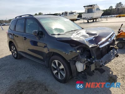 Czwarte zdjęcie samochodu z boku: 2017 SUBARU FORESTER 2.5I PREMIUM VIN:JF2SJAEC6HH405387 - miniatura