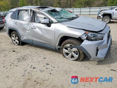 Czwarte zdjęcie samochodu z boku: 2019 TOYOTA RAV4 HYBRID LIMITED VIN:2T3DWRFV1KW018285 - miniatura