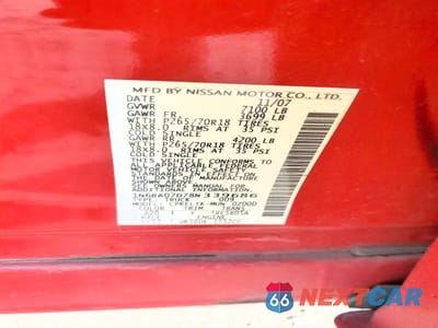 Zdjęcie 13 z 13 samochodu: 2008 NISSAN TITAN XE FFV VIN:1N6BA07D78N339686 - miniatura