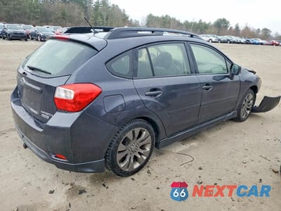 Trzecie zdjęcie samochodu z tyłu: 2013 SUBARU IMPREZA SPORT PREMIUM VIN:JF1GPAL65D1886239 - miniatura