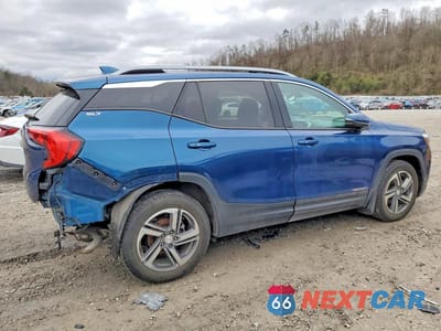 Trzecie zdjęcie samochodu z tyłu: 2020 GMC TERRAIN VIN:3GKALPEV3LL280971 - miniatura