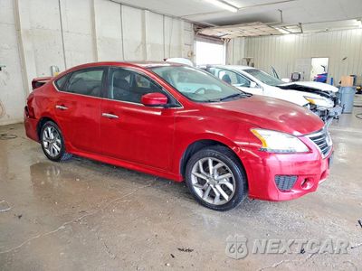 Czwarte zdjęcie samochodu z boku: 2014 NISSAN SENTRA SR VIN:3N1AB7AP9EY313891 - miniatura