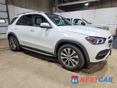 Czwarte zdjęcie samochodu z boku: 2020 MERCEDES-BENZ GLE 350 4MATIC VIN:4JGFB4KB3LA079541 - miniatura