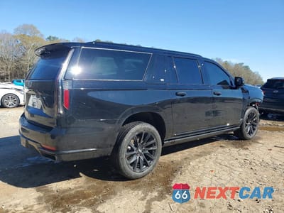 Trzecie zdjęcie samochodu z tyłu: 2022 CADILLAC ESCALADE ESV SPORT PLATINUM VIN:1GYS4RKL4NR127209 - miniatura