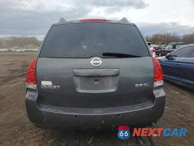 Zdjęcie 6 z 13 samochodu: 2006 NISSAN QUEST 3.5 VIN:5N1BV28U66N112483 - miniatura