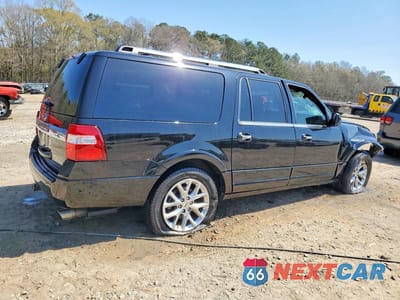 Trzecie zdjęcie samochodu z tyłu: 2017 FORD EXPEDITION EL LIMITED VIN:1FMJK1KT3HEA27229 - miniatura
