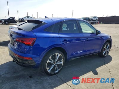 Trzecie zdjęcie samochodu z tyłu: 2024 AUDI Q5 SPORTBACK PRM PLS 45 VIN:WA15AAFYXR2138436 - miniatura