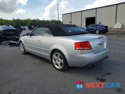 Drugie zdjęcie samochodu z przodu: 2007 AUDI A4 2.0T CABRIOLET QUATTRO VIN:WAUDF48H87K036693 - miniatura