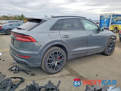 Trzecie zdjęcie samochodu z tyłu: 2020 AUDI Q8 PREMIUM PLUS S-LINE VIN:WA1EVAF10LD018339 - miniatura