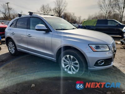 Czwarte zdjęcie samochodu z boku: 2015 AUDI Q5 PREMIUM PLUS VIN:WA1LFAFP3FA143026 - miniatura