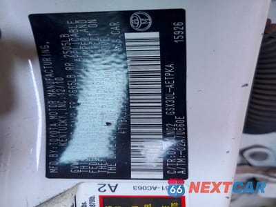 Zdjęcie 13 z 13 samochodu: 2011 TOYOTA AVALON LIMITED VIN:4T1BK3DB8BU403232 - miniatura