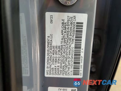 Zdjęcie 12 z 12 samochodu: 2024 HONDA ACCORD HYBRID SPORT VIN:1HGCY2F54RA002010 - miniatura