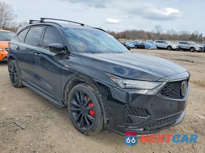 Czwarte zdjęcie samochodu z boku: 2023 ACURA MDX TYPE S ADVANCE VIN:5J8YD8H89PL002839 - miniatura