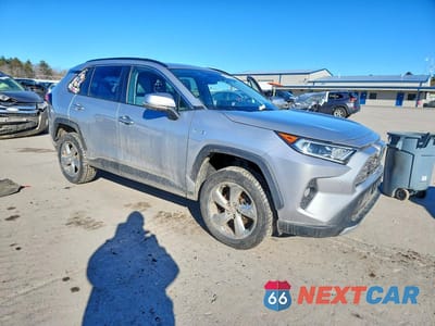Czwarte zdjęcie samochodu z boku: 2019 TOYOTA RAV4 HYBRID LIMITED VIN:2T3DWRFV8KW044611 - miniatura