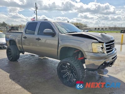 Czwarte zdjęcie samochodu z boku: 2012 GMC SIERRA K1500 SLE VIN:3GTP2VE75CG219287 - miniatura