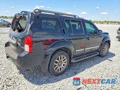 Trzecie zdjęcie samochodu z tyłu: 2010 NISSAN PATHFINDER S VIN:5N1AR1NB5AC605704 - miniatura