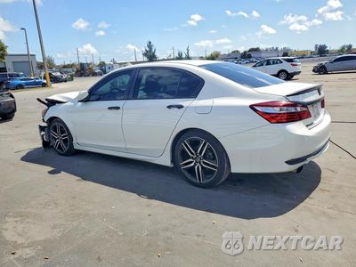 Drugie zdjęcie samochodu z przodu: 2017 HONDA ACCORD SPORT VIN:1HGCR2F52HA129205 - miniatura