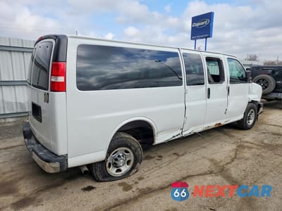 Trzecie zdjęcie samochodu z tyłu: 2017 CHEVROLET EXPRESS DELIVERY VAN VIN:1GAZGPFG6H1122277 - miniatura