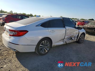 Trzecie zdjęcie samochodu z tyłu: 2021 HONDA ACCORD HYBRID EX VIN:1HGCV3F4XMA021384 - miniatura