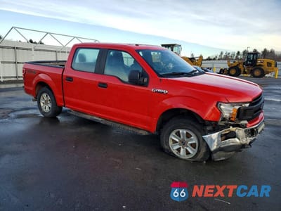 Czwarte zdjęcie samochodu z boku: 2018 FORD F150 SUPERCREW VIN:1FTEW1EP8JFD92126 - miniatura