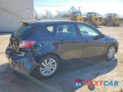 Trzecie zdjęcie samochodu z tyłu: 2012 MAZDA 3 I VIN:JM1BL1M87C1661898 - miniatura