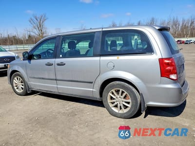 Drugie zdjęcie samochodu z przodu: 2016 DODGE GRAND CARAVAN SE VIN:2C4RDGBG4GR378501 - miniatura