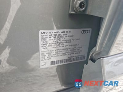 Zdjęcie 12 z 13 samochodu: 2025 AUDI Q3 PREMIUM S LINE 45 VIN:WA1DECF39S1100224 - miniatura