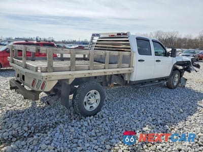 Trzecie zdjęcie samochodu z tyłu: 2007 CHEVROLET SILVERADO LT FLATBED TRUCK VIN:1GCHK23K27F528457 - miniatura