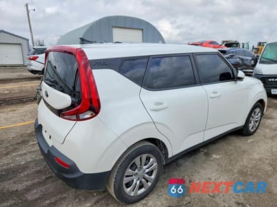 Trzecie zdjęcie samochodu z tyłu: 2021 KIA SOUL LX VIN:KNDJ23AU1M7765460 - miniatura