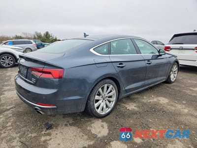 Trzecie zdjęcie samochodu z tyłu: 2018 AUDI A5 PREMIUM PLUS VIN:WAUBNCF58JA054511 - miniatura