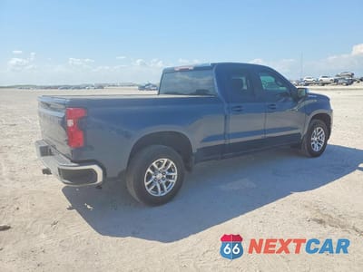 Trzecie zdjęcie samochodu z tyłu: 2019 CHEVROLET SILVERADO C1500 LT VIN:1GCRWCED0KZ300459 - miniatura