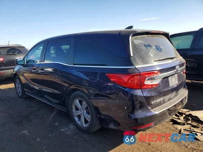 Drugie zdjęcie samochodu z przodu: 2018 HONDA ODYSSEY EXL VIN:5FNRL6H7XJB078534 - miniatura