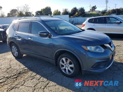 Czwarte zdjęcie samochodu z boku: 2014 NISSAN ROGUE SV VIN:5N1AT2MT3EC816942 - miniatura