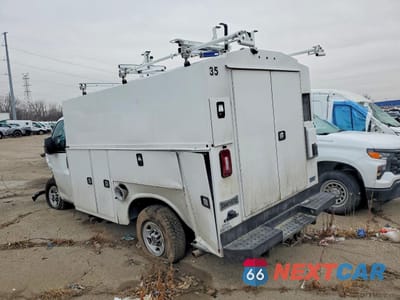 Drugie zdjęcie samochodu z przodu: 2020 GMC SAVANA UTILITY / SERVICE TRUCK VIN:7GZ07RFG1LN008316 - miniatura