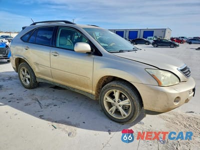 Czwarte zdjęcie samochodu z boku: 2007 LEXUS RX 400H BASE VIN:JTJHW31U672022696 - miniatura