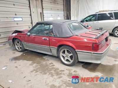Drugie zdjęcie samochodu z przodu: 1990 FORD MUSTANG GT VIN:1FACP45E5LF113616 - miniatura