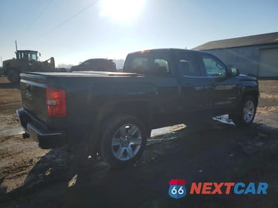 Trzecie zdjęcie samochodu z tyłu: 2019 GMC SIERRA LIMITED K1500 SLE VIN:2GTV2MEC0K1187872 - miniatura