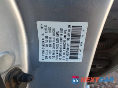 Zdjęcie 12 z 12 samochodu: 2014 HONDA ACCORD EXL VIN:1HGCR2F87EA216622 - miniatura
