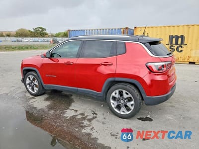 Drugie zdjęcie samochodu z przodu: 2019 JEEP COMPASS LIMITED VIN:3C4NJCCB4KT638081 - miniatura