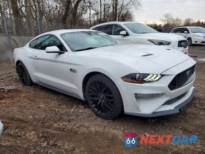 Czwarte zdjęcie samochodu z boku: 2018 FORD MUSTANG GT VIN:1FA6P8CF9J5112939 - miniatura