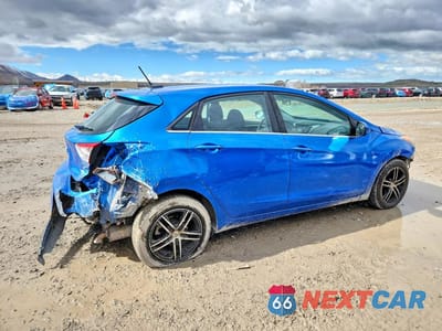 Trzecie zdjęcie samochodu z tyłu: 2017 HYUNDAI ELANTRA GT BASE VIN:KMHD35LH3HU349063 - miniatura