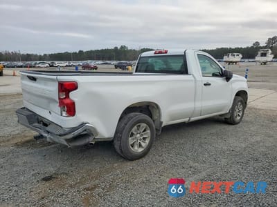 Trzecie zdjęcie samochodu z tyłu: 2024 CHEVROLET SILVERADO C1500 VIN:3GCNAAED7RG417323 - miniatura