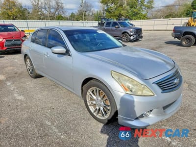 Czwarte zdjęcie samochodu z boku: 2011 INFINITI G37 SEDAN X VIN:JN1CV6AR3BM351160 - miniatura