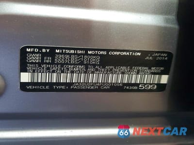 Zdjęcie 12 z 12 samochodu: 2015 MITSUBISHI LANCER ES VIN:JA32U2FU4FU001056 - miniatura