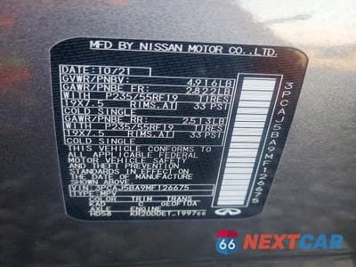 Zdjęcie 13 z 13 samochodu: 2021 INFI QX50 LUXE FWD LUXE VIN:3PCAJ5BA9MF126675 - miniatura