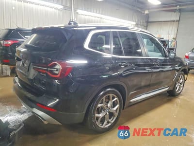 Trzecie zdjęcie samochodu z tyłu: 2022 BMW X3 XDRIVE30I VIN:WBX57DP0XNN162505 - miniatura