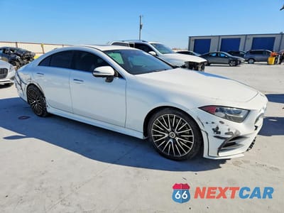 Czwarte zdjęcie samochodu z boku: 2020 MERCEDES-BENZ CLS 450 VIN:W1K2J5JB6LA077026 - miniatura