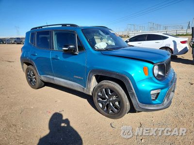 Czwarte zdjęcie samochodu z boku: 2022 JEEP RENEGADE ALTITUDE VIN:ZACNJDE12NPN89384 - miniatura