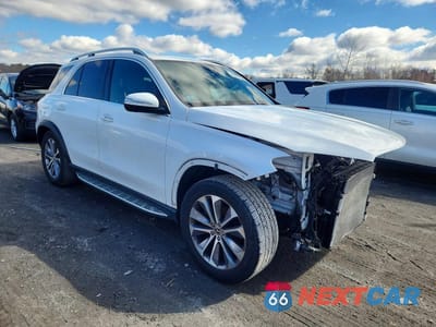 Czwarte zdjęcie samochodu z boku: 2021 MERCEDES-BENZ GLE 350 4MATIC VIN:4JGFB4KE9MA461049 - miniatura
