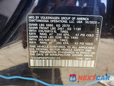 Zdjęcie 14 z 14 samochodu: 2023 VOLKSWAGEN ID.4 PRO VIN:1V2CMPE83PC050133 - miniatura